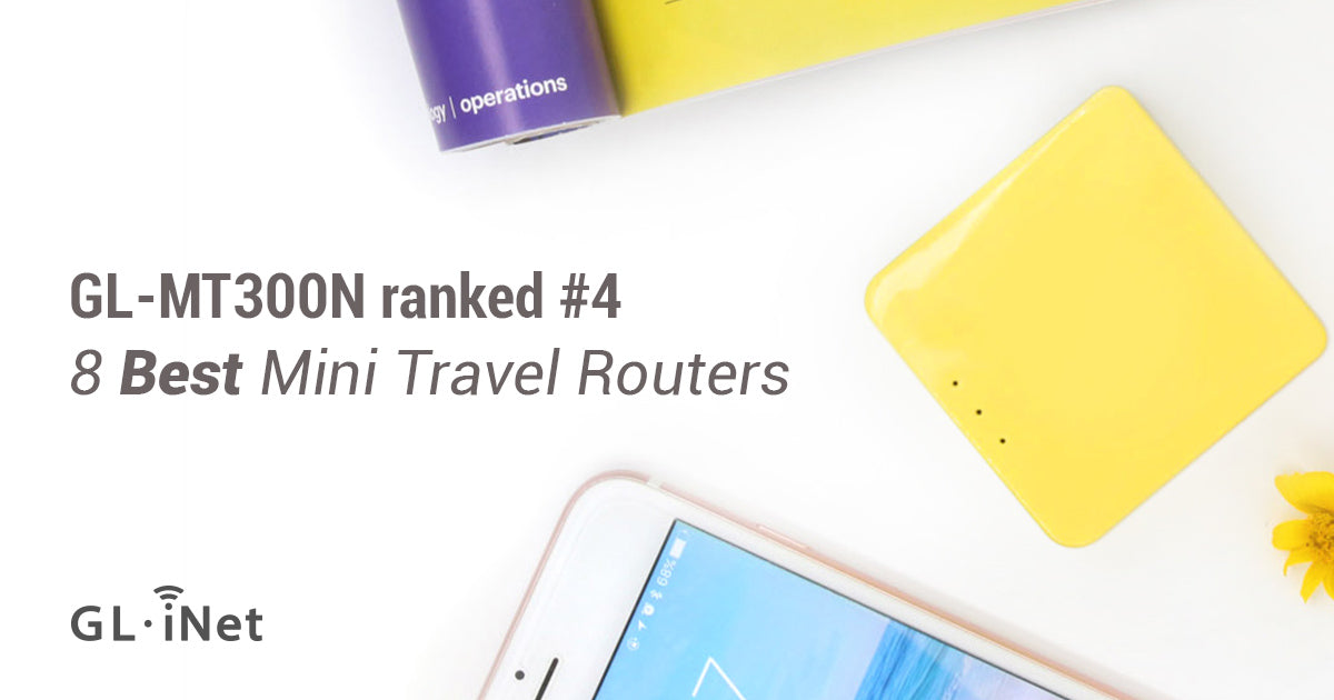 GL-MT300N ranked #4 in 8 Best Mini Travel Routers | May 2017 by Ezvid Wiki