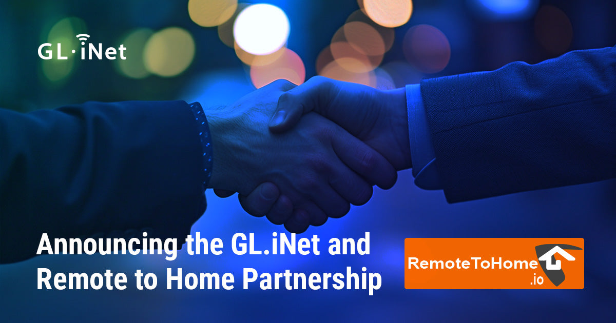 Announcing the GL.iNet and RemoteToHome Partnership