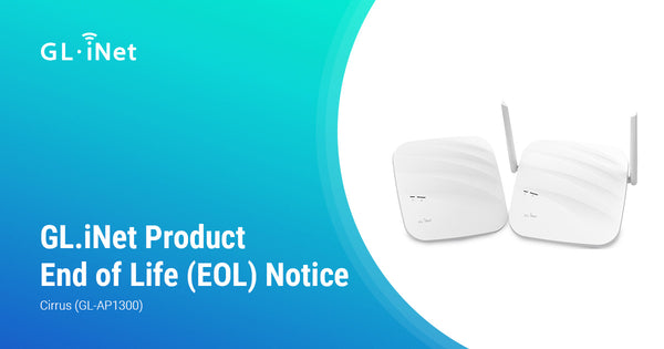 Cirrus (GL-AP1300) – Product End of Life Notice