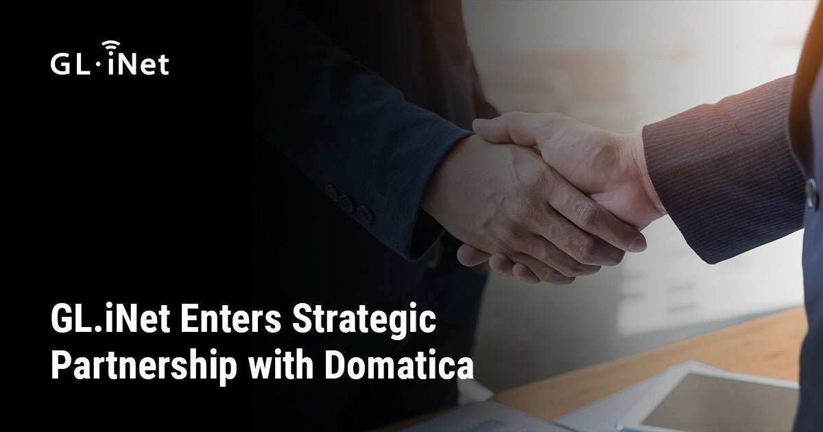 GL.iNet Enters Strategic Partnership with Domatica
