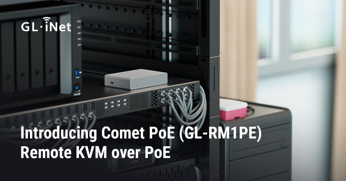 Introducing Comet PoE (GL-RM1PE) Remote KVM over PoE