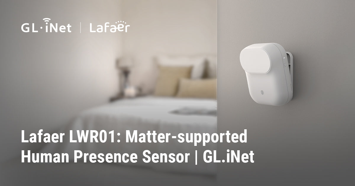 Lafaer LWR01: Matter-supported Human Presence Sensor | GL.iNet