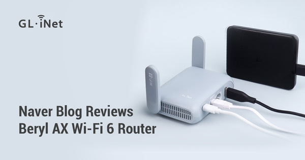 Naver Blog Reviews Beryl AX Wi-Fi 6 Router