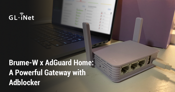 Brume-W x AdGuard Home: A Powerful Gateway with Adblocker
