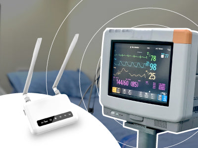 Connecting BLE Medical Simulation Packages to the Internet