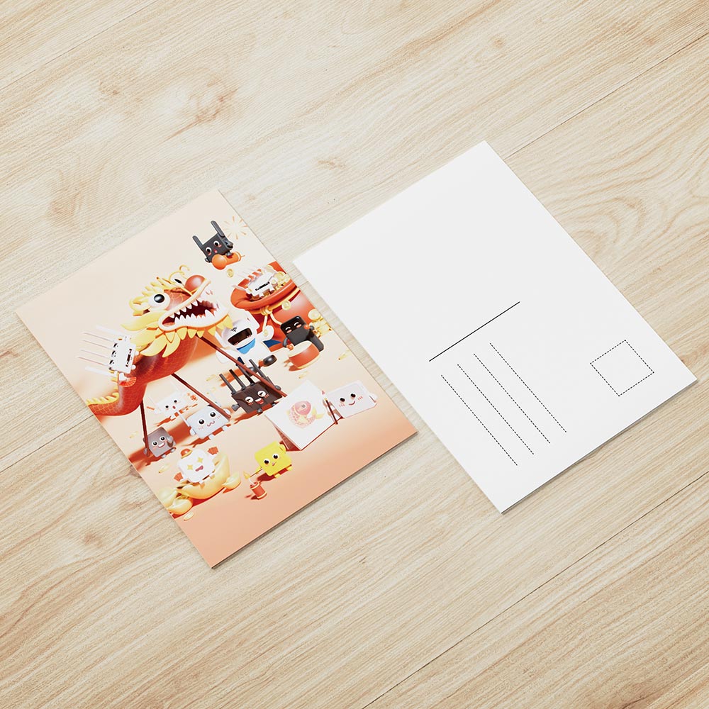 GL.iNet Postcard:Travel Router-Season Themed Postcards|SET: 5PCS
