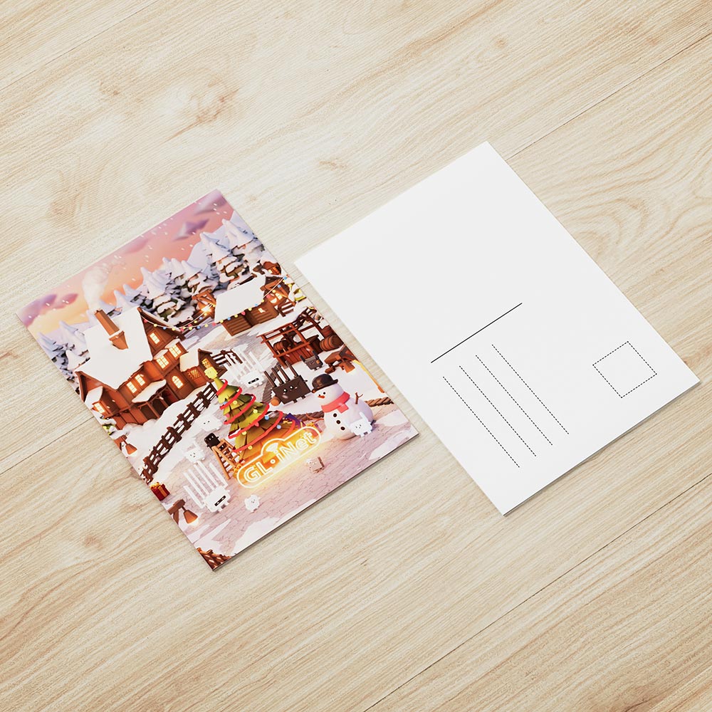 GL.iNet Postcard:Travel Router-Season Themed Postcards|SET: 5PCS