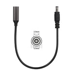 Power Adapter Cable - Type-C PD to DC 5.5mm x 2.5mm | 65W Max