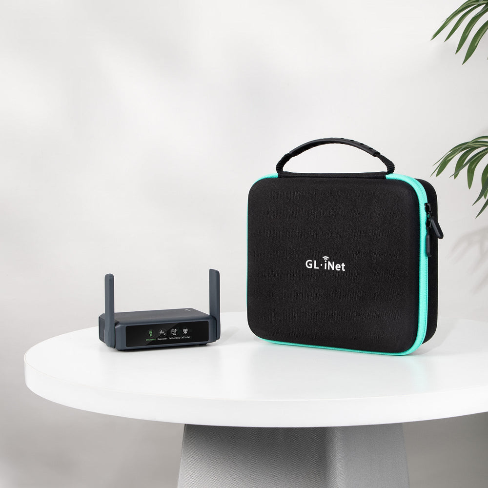 Travel Large Organizer Pouch Case | Hard Drive Bag | Compatible with Chargers, Cables, Travel Routers, and Cellular Routers