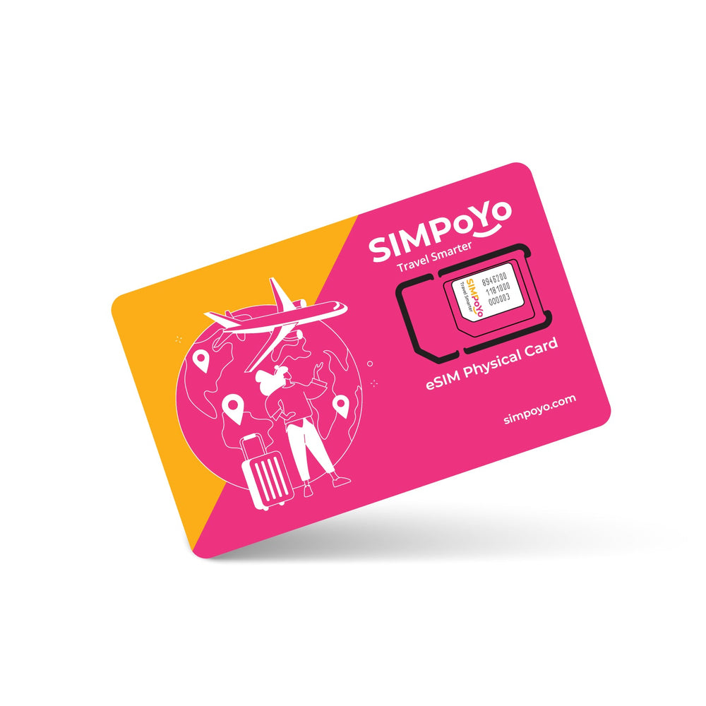 SIMPoYo eSIM Physical Card | Data Only