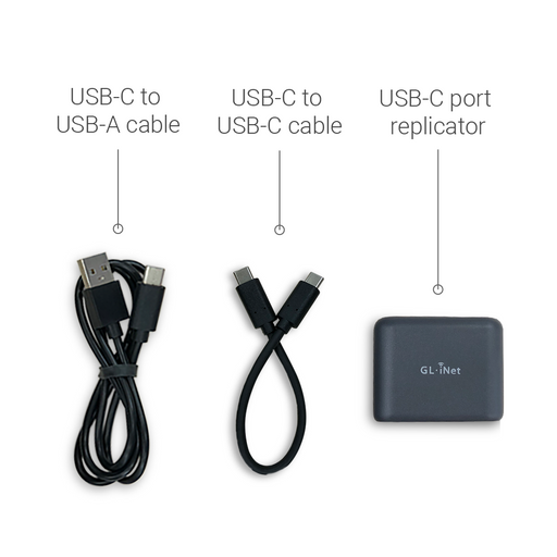 USB-C Port Replicator for Mudi (GL-E750) - GL.iNet