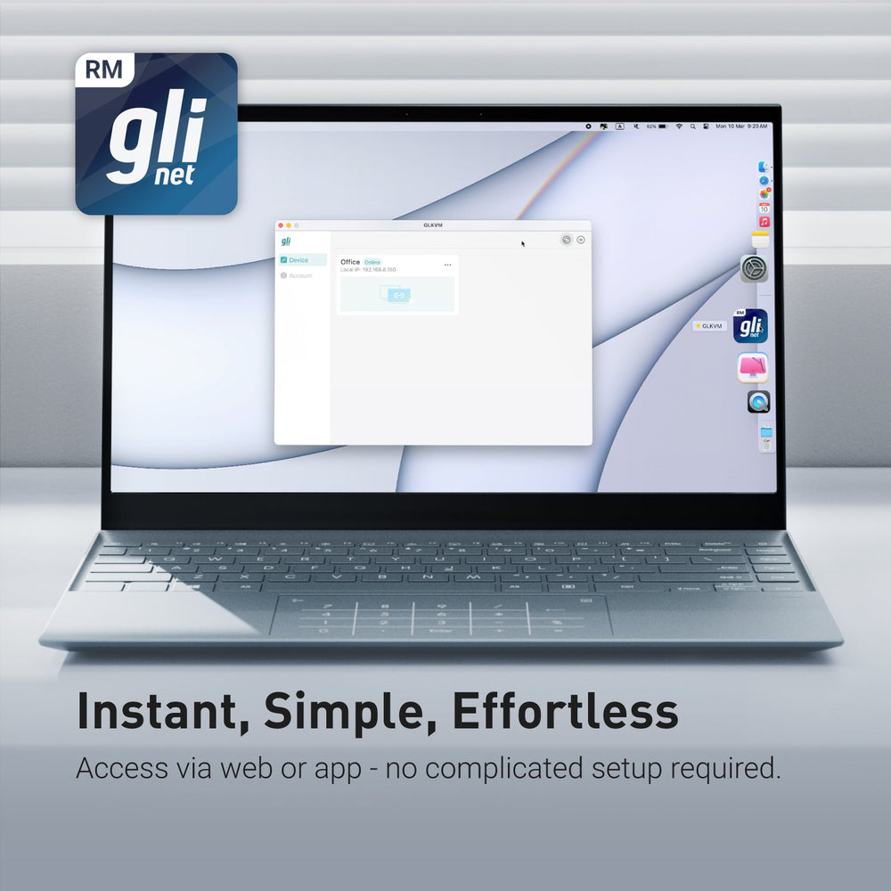 Comet (GL-RM1) Remote Keyboard Video Mouse