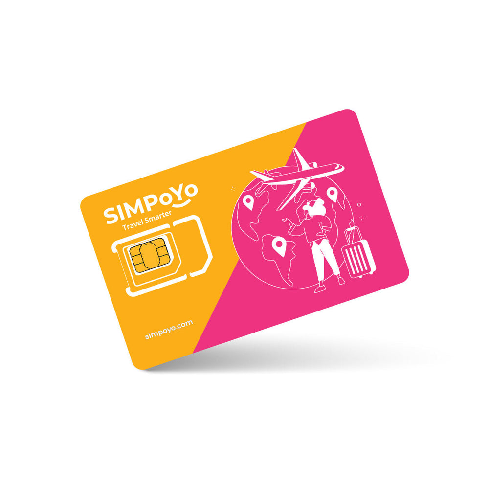 SIMPoYo 5G/4G High-Speed Data SIM Card | Rechargeable Data Card